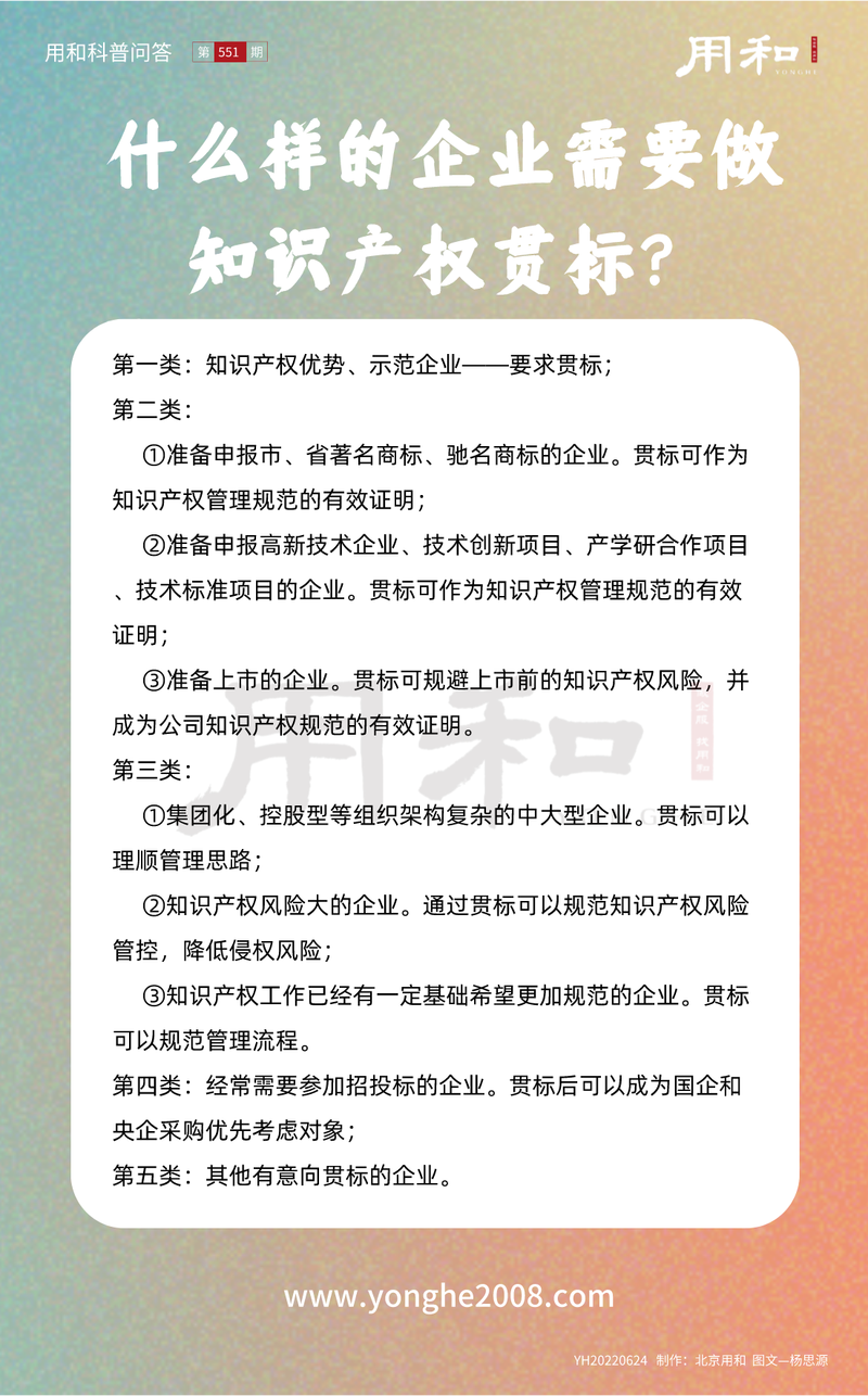 什么样的企业需要做知识产权贯标?